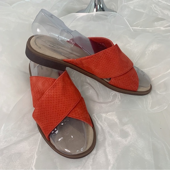 Collection by Clarks, Suede Declan, Ivy Slide Sandal! - Picture 2 of 7